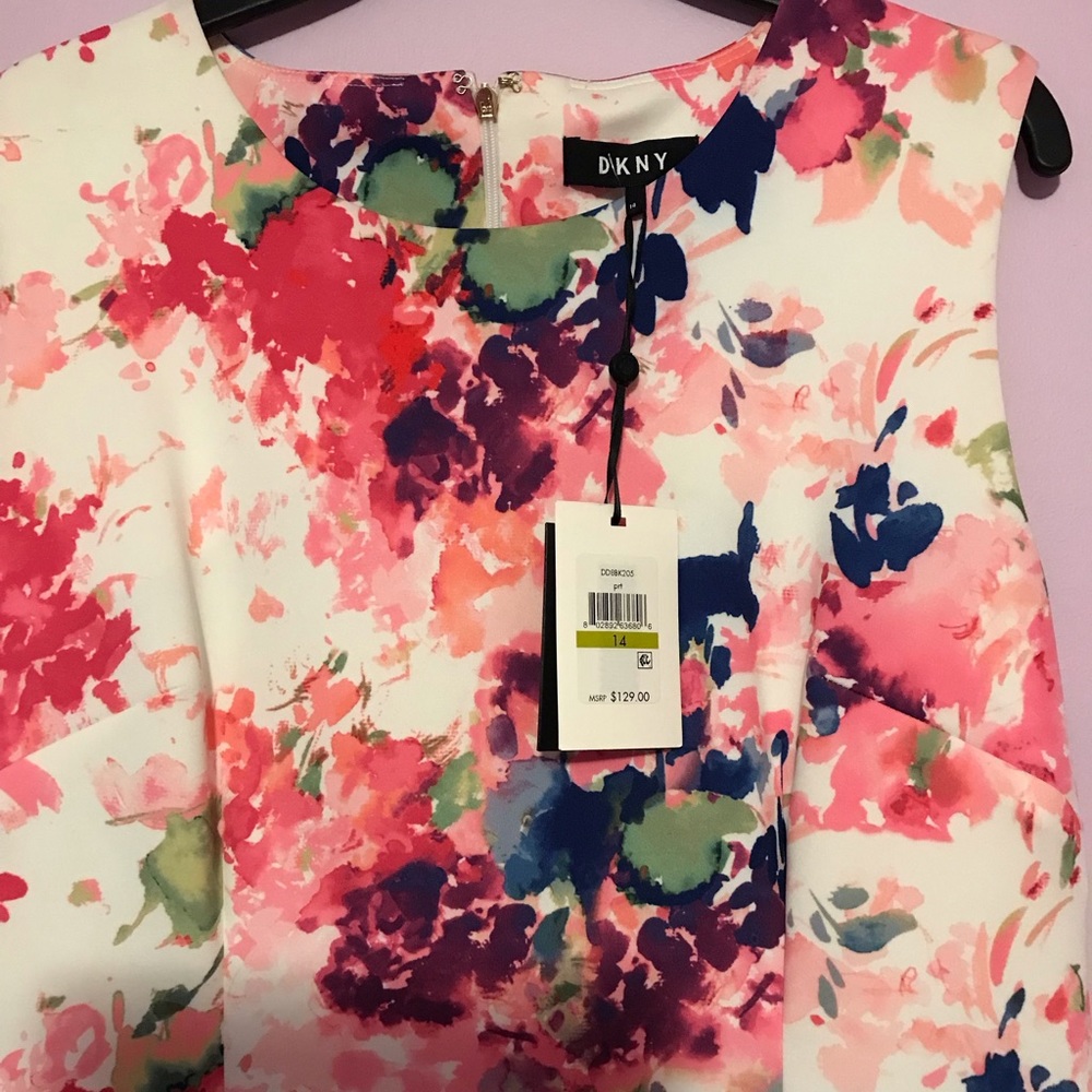 DKNY floral dress